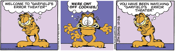 Garfield's Error Theatre