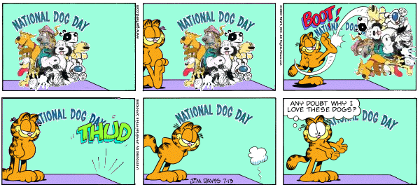 Garfield's Dog Day