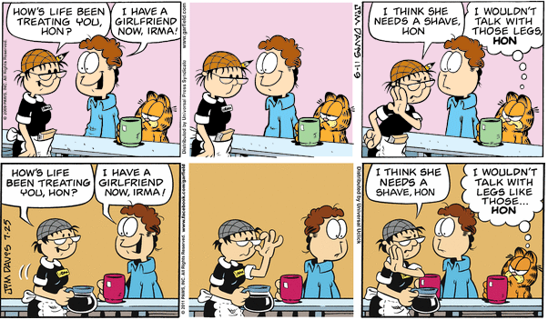 Spot The Difference With Garfield 2