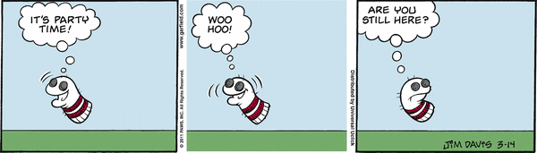 Sock Puppet Minus Garfield