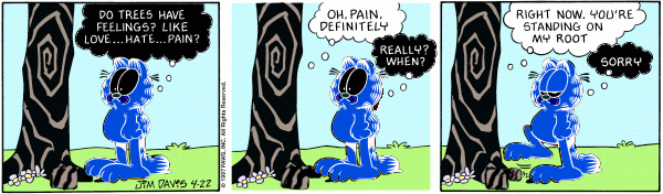 Square Root of Minus Garfield