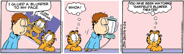 Garfield's Blunder Theatre