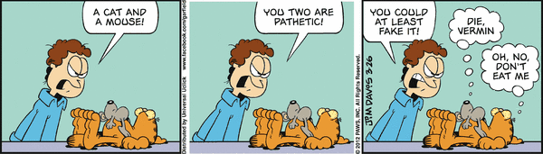 Garfield Gets It Backwards 