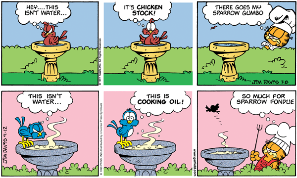 Spot The Difference With Garfield 3