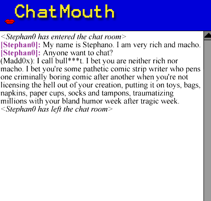 Jon's Chat Screen X