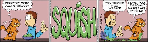 Bad Mood Wasabi Garfield 