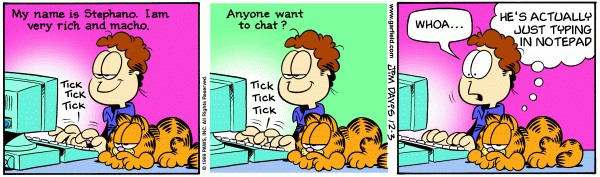 Jon's "Chat" Screen