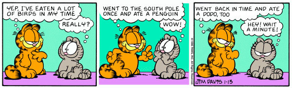 Garfield Plus Updated Palaeontology Minus Dinosaurs Plus Corrected Biogeography