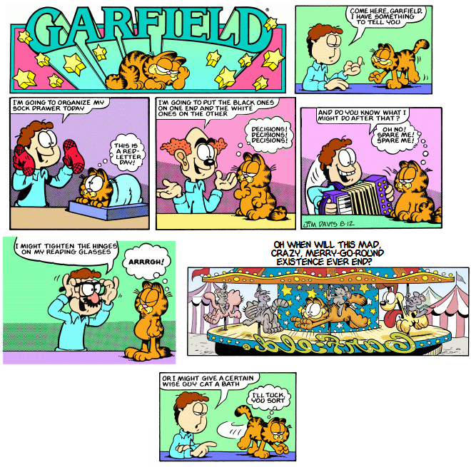 Garfield's POV