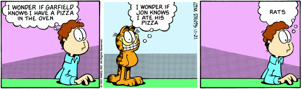 Garfield Minus Theory of Mind