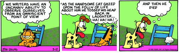 Another Uncanny Ability of Writers