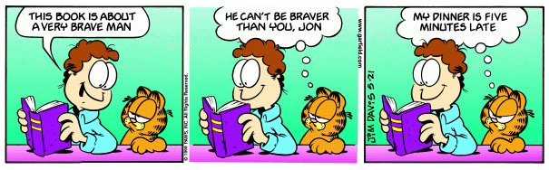 Pierre Menard, Author of Garfield