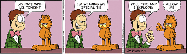Garfield Minus an S and a T