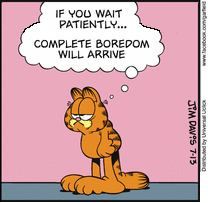 One Panel Garfield