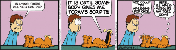 Garfield Off-Script