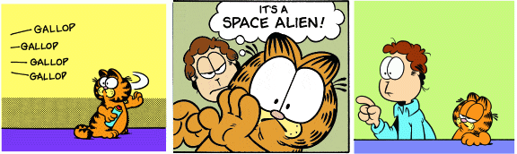 Galloping Alien