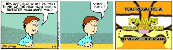 Garfield for the Gold