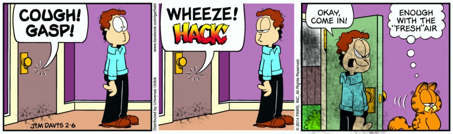 Garfield in LA