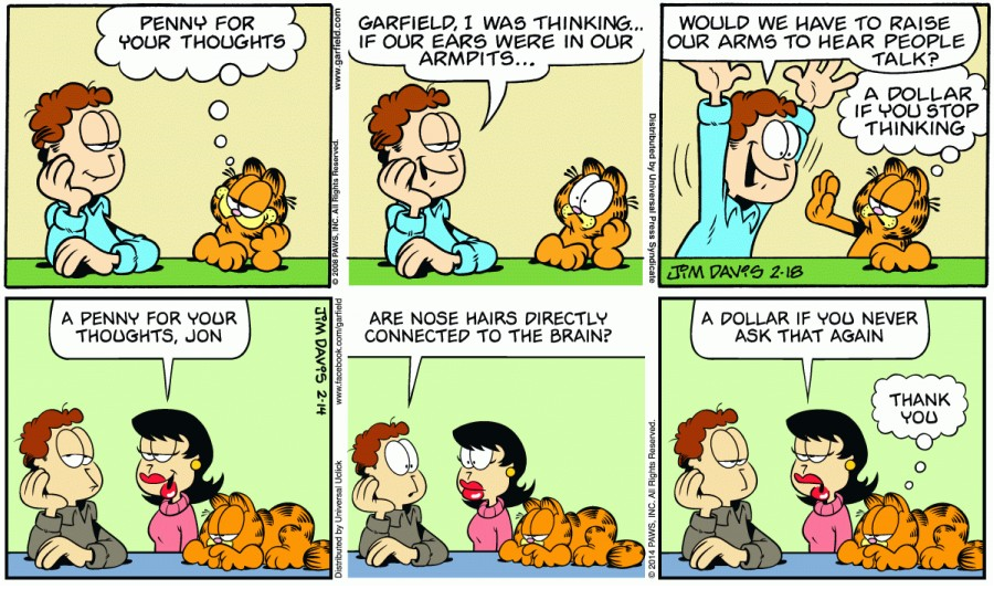 Spot the Difference with Garfield & Liz