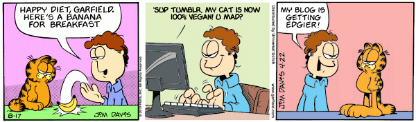 Vegan Garfield