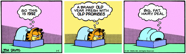 Garfield Minus 1981 Plus 1992