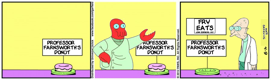 Donut Wars... and Zoidberg