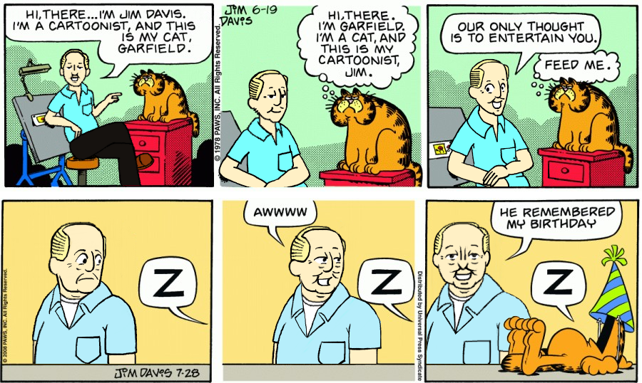 Jim Davis as Jon (Happy Birthday, Jim Davis)