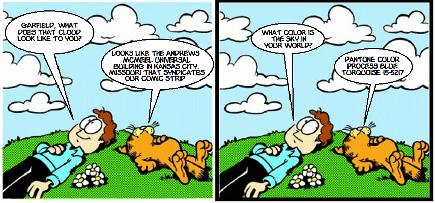 Recycled Script Garfield
