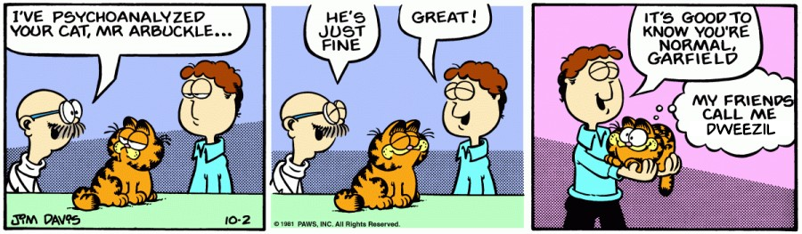 Slightly Saner Garfield