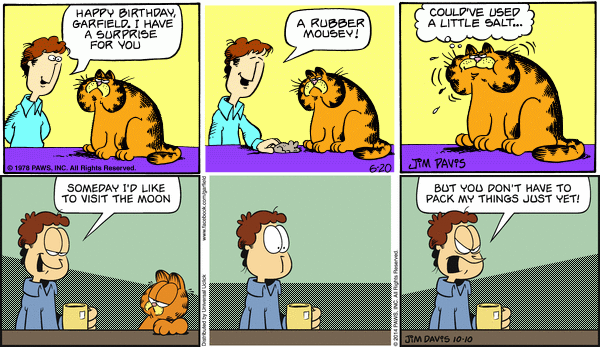 Garfield Plus Or Minus Halftone