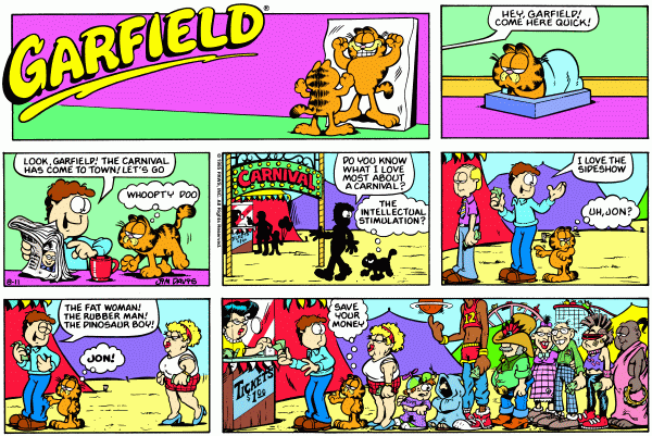 Garfield Minus One Dollar, or, 