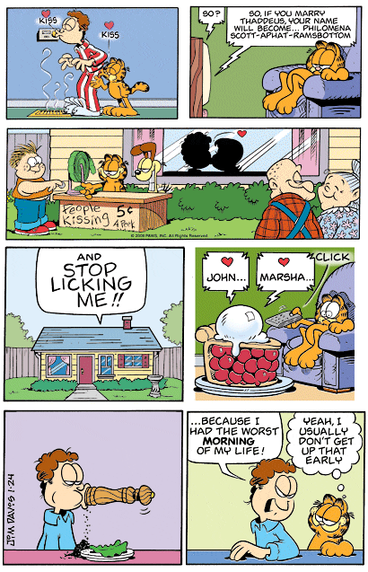 Getting Garfield Past the Radar 