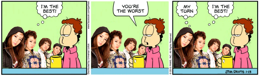 Garfield: His 2ne1 Lives