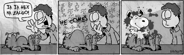 Zalgo Garfield 9