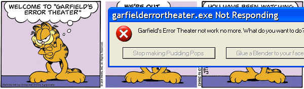 Garfield's Error Theatre #3