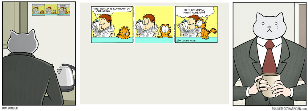 Square Root of The Adventures of Minus Business Garfield