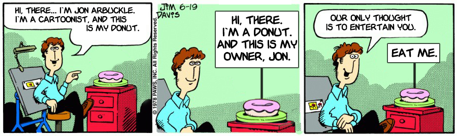 Garfield Minus Garfield Plus Donut