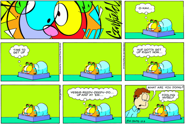Title Panel Coloration Garfield