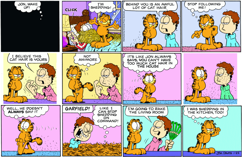 (Slightly) Less Humor, More Story: Shedding Edition