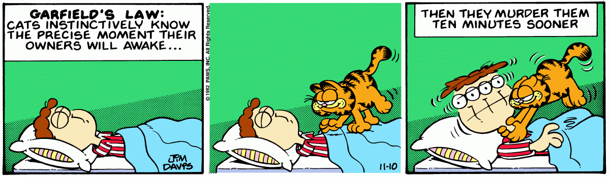 Garfield Plus Accurately-Labeled Violence