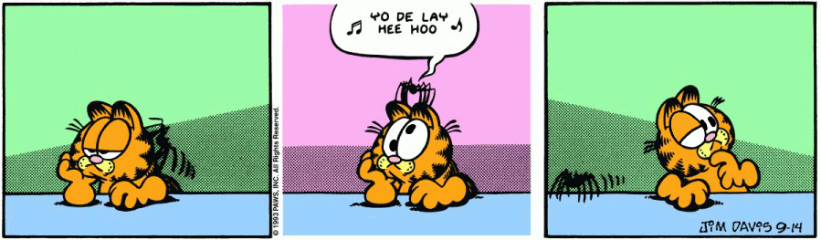 Wacky Eyes Garfield