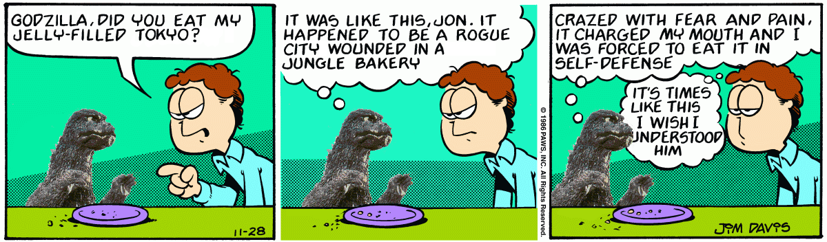 Garfield Plus Correct Hyphenation I