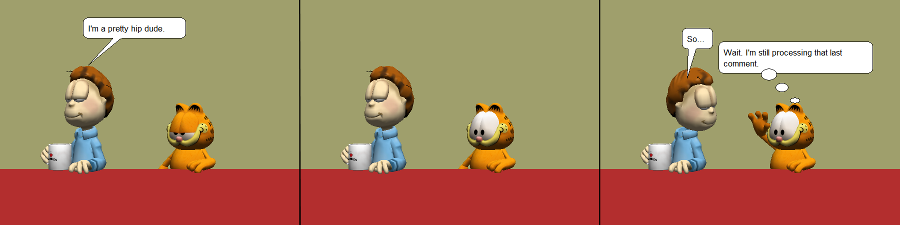 Garfield In Alice