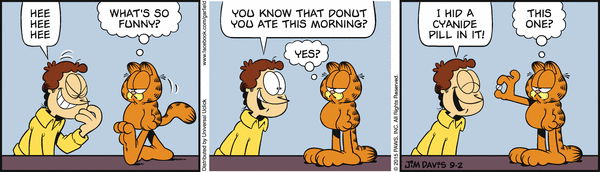 Cyanide and Garfieldness