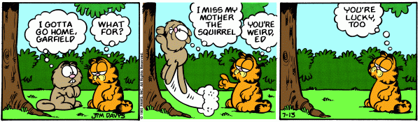 Garfield plus flavor transcript