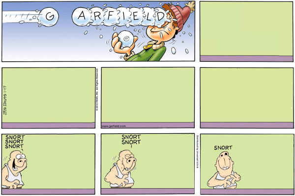 Garfield Minus Characters That Have Been Trapped Inside A Comic Strip As Ironic Punishment For Unspeakable Crimes