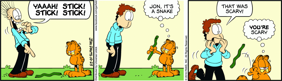 Jon Has Stickphobia