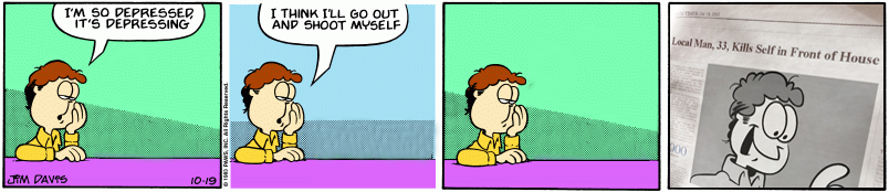 Garfield Minus Garfield Plus A Tragic End