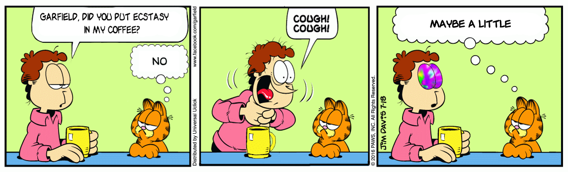 Non-Stop Ecstatic Garfield