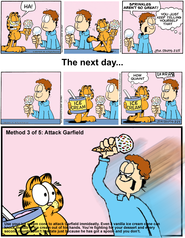 WikiMeow - 5 Ways To Survive A Tub of Ice Cream